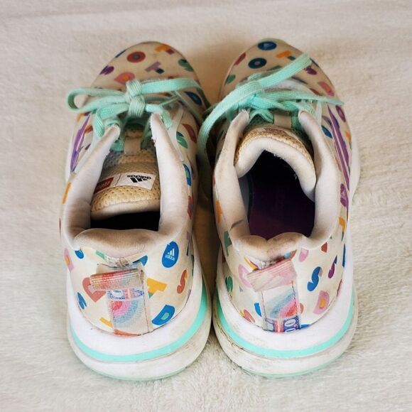 Adidas Legos DOTS Fortarun Running Shoes Size 4.5 - Picture 7 of 11